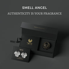 Smell Angel Car Perfume Car Air Vent Perfume with 2 Refill Packs, Fresh and Soothing Fragrance