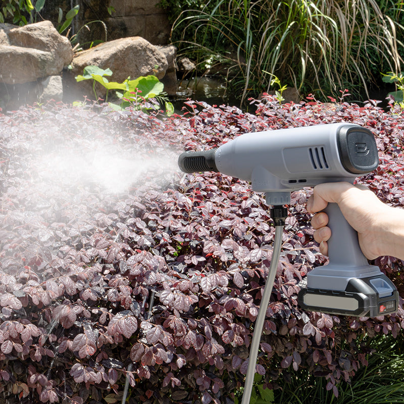 aokway Cordless Pressure Washer Portable Power Replaceable Nozzles Pressure Water Spray Gun Rechargeable Battery Portable High Pressure