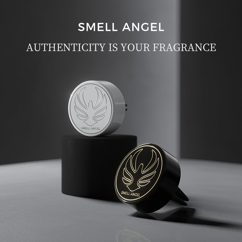 Smell Angel Car Perfume Car Air Vent Perfume with 2 Refill Packs, Fresh and Soothing Fragrance