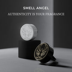 Smell Angel Car Perfume Car Air Vent Perfume with 2 Refill Packs, Fresh and Soothing Fragrance