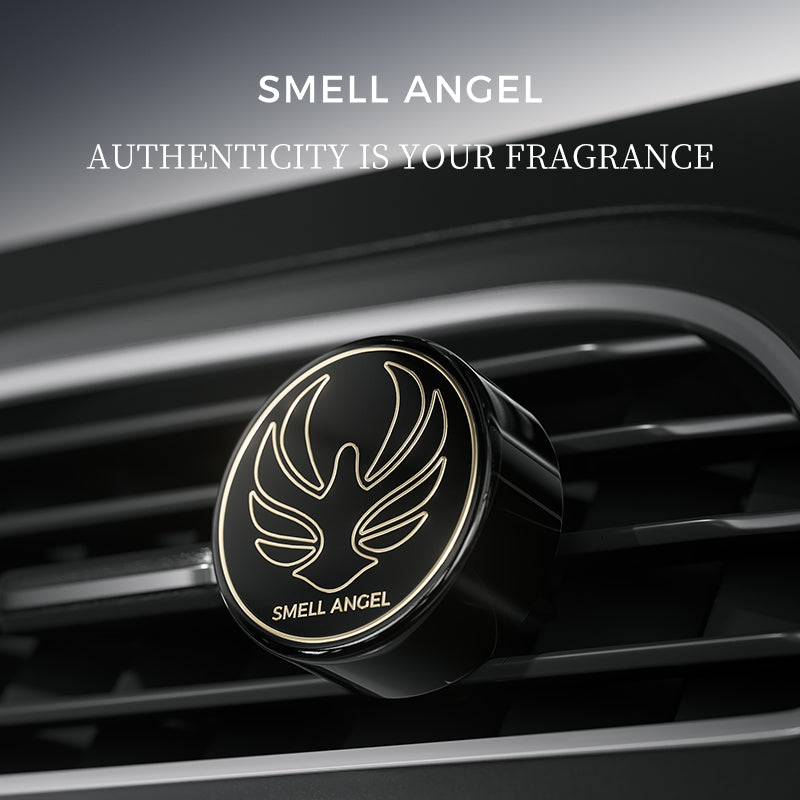 Smell Angel Car Perfume Car Air Vent Perfume with 2 Refill Packs, Fresh and Soothing Fragrance