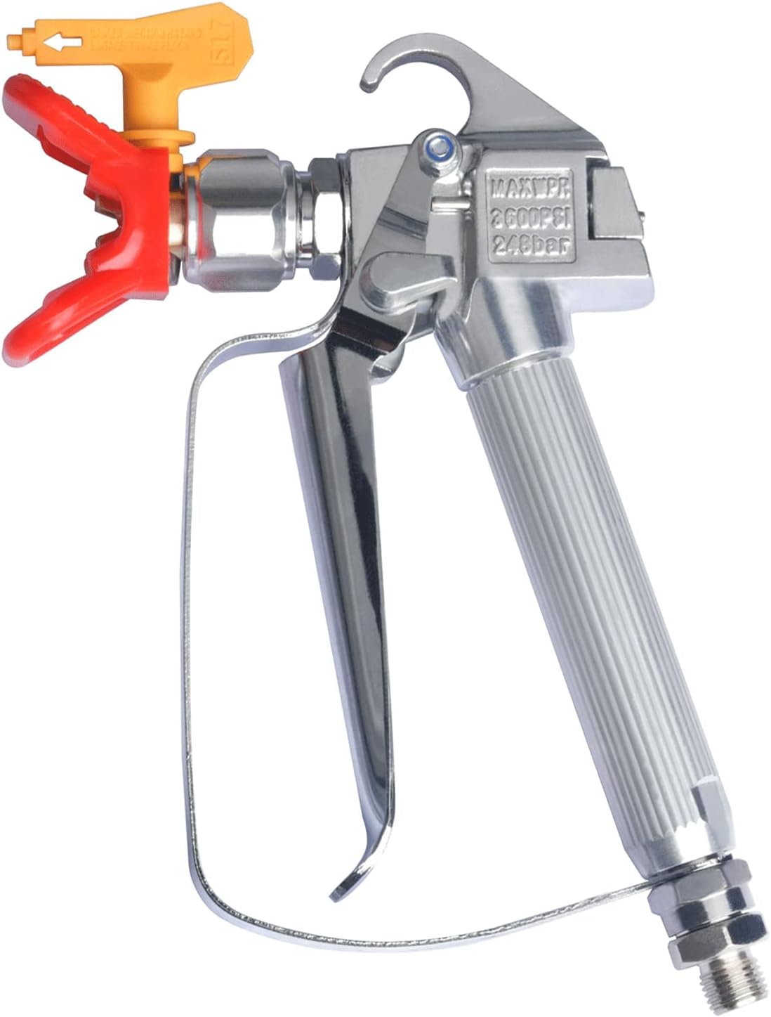 aokway Airless Paint Spray Gun High Pressure 3600 PSI 517 TIP 1/4 Inch Swivel Joint Paint Spray